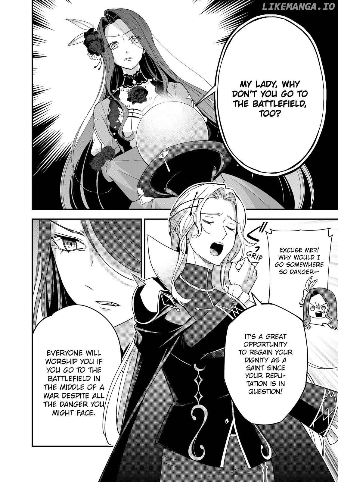 The Battlefield Saint: I Was Made to Marry a Duke Knight in Place of My Little Sister, but I’ve since Found Happiness Chapter 13.1 - page 4