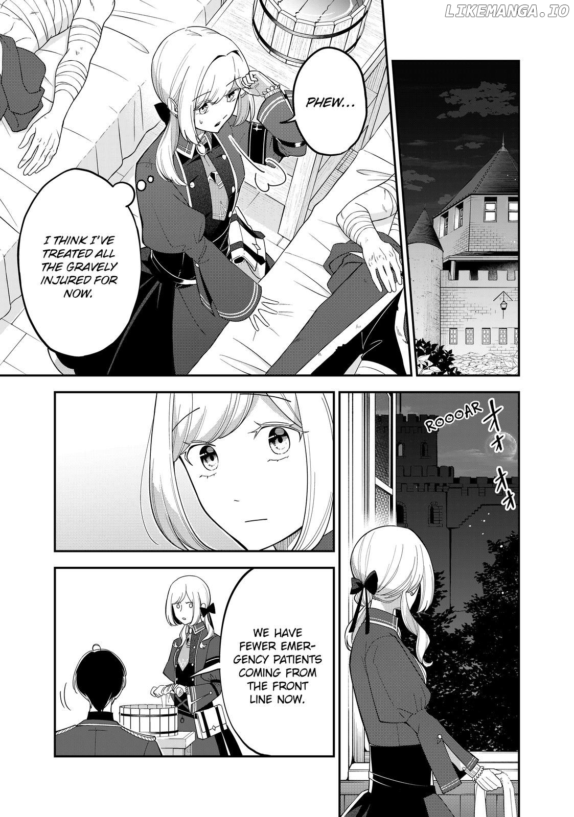 The Battlefield Saint: I Was Made to Marry a Duke Knight in Place of My Little Sister, but I’ve since Found Happiness Chapter 13.3 - page 6