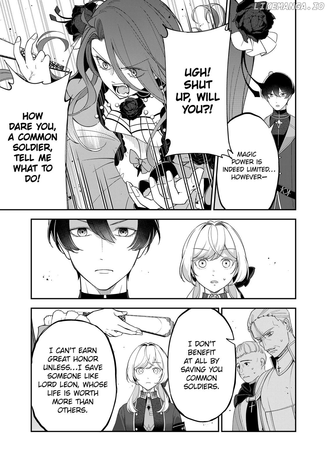 The Battlefield Saint: I Was Made to Marry a Duke Knight in Place of My Little Sister, but I’ve since Found Happiness Chapter 14.2 - page 5