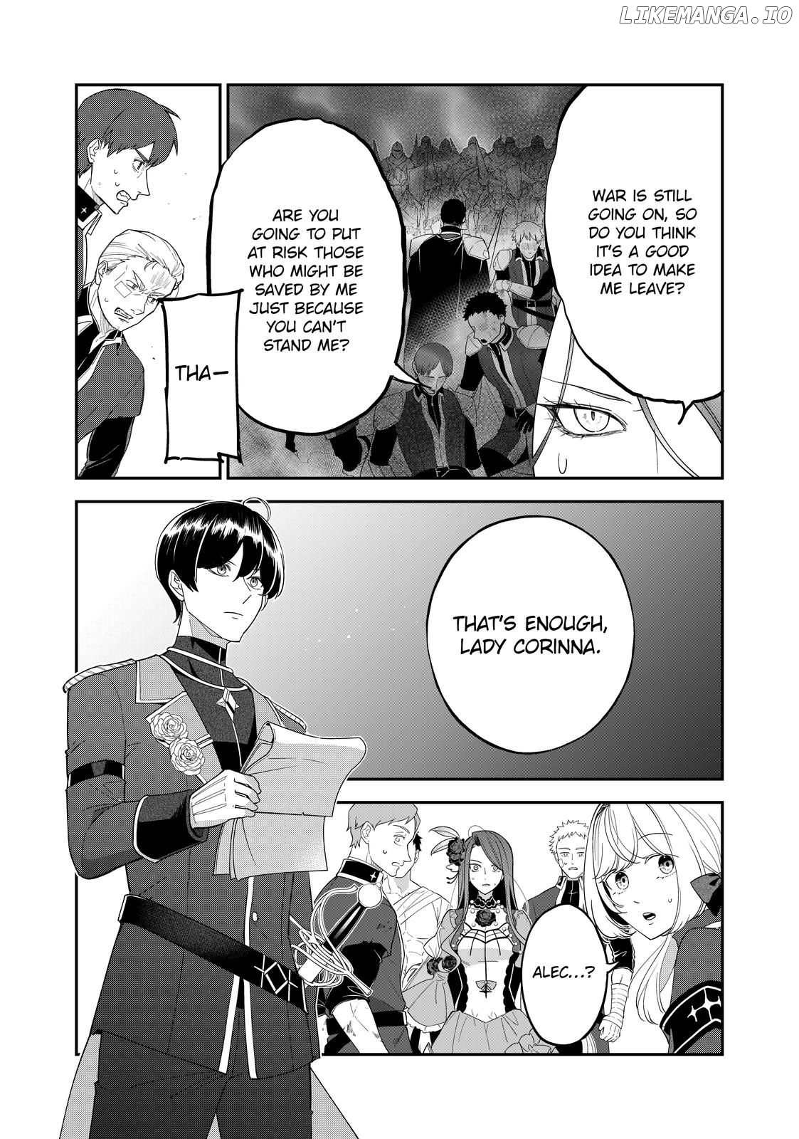 The Battlefield Saint: I Was Made to Marry a Duke Knight in Place of My Little Sister, but I’ve since Found Happiness Chapter 14.3 - page 5