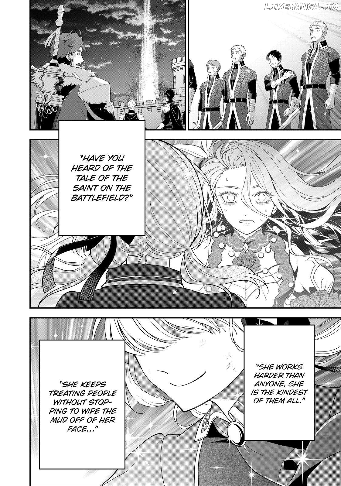 The Battlefield Saint: I Was Made to Marry a Duke Knight in Place of My Little Sister, but I’ve since Found Happiness Chapter 18.1 - page 6