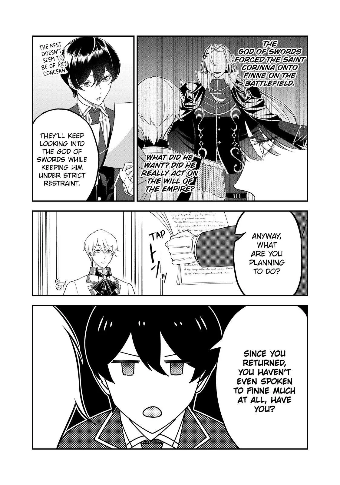 The Battlefield Saint: I Was Made to Marry a Duke Knight in Place of My Little Sister, but I’ve since Found Happiness Chapter 18.3 - page 4