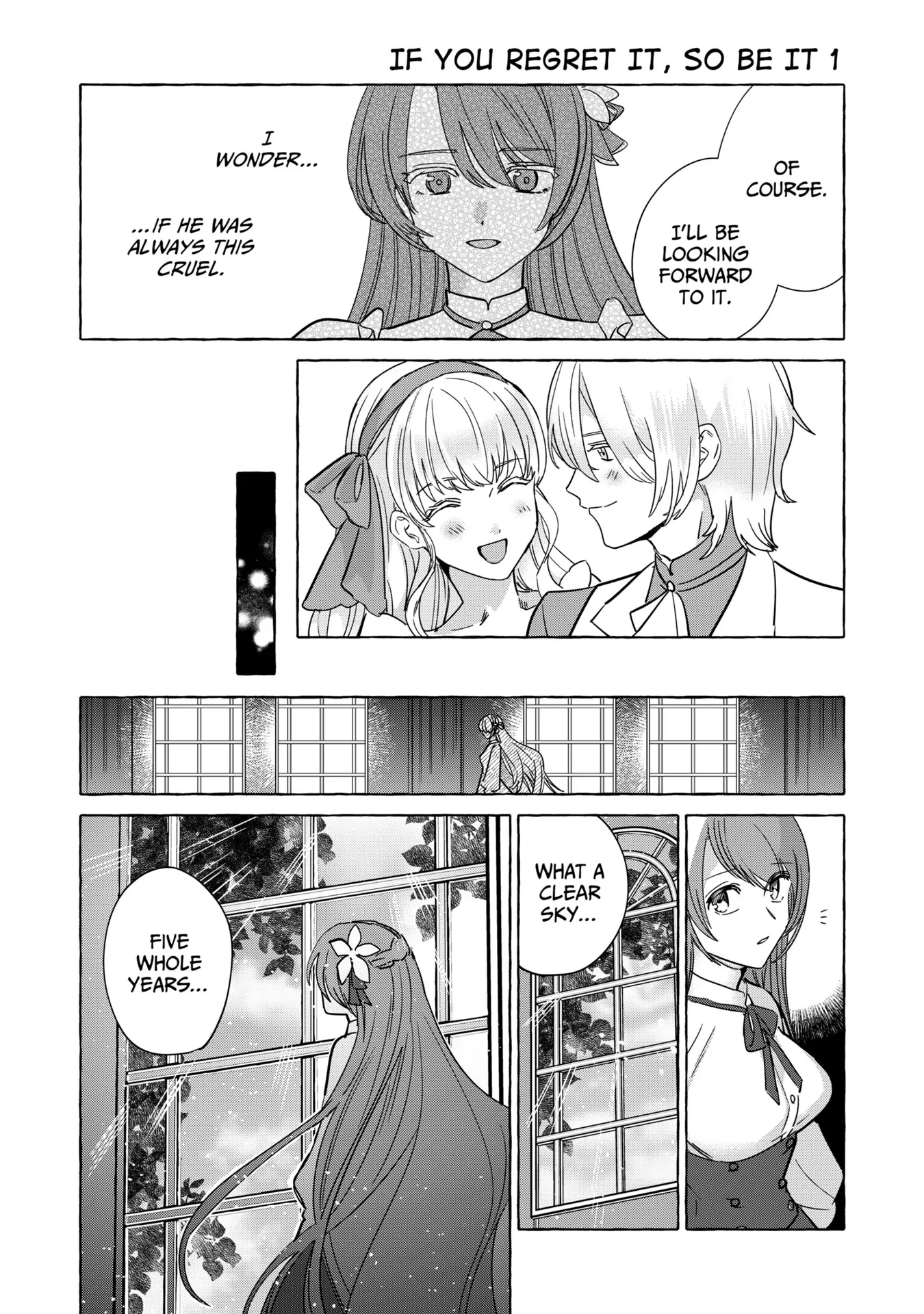 If You Regret It, So Be It I Wish You The Best With The Saint You've Chosen Chapter 5 - page 8