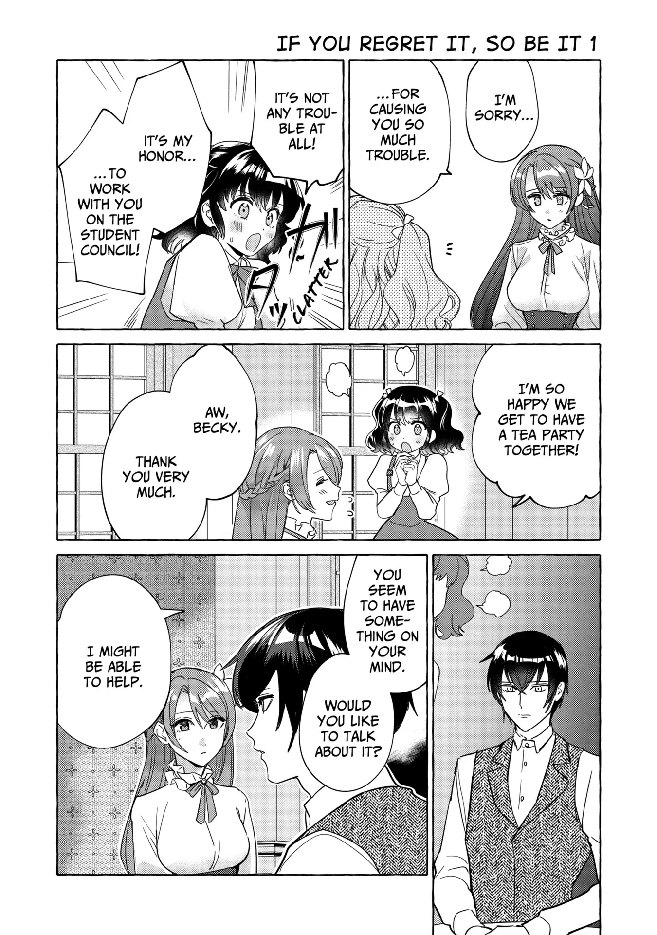 If You Regret It, So Be It I Wish You The Best With The Saint You've Chosen Chapter 6 - page 4