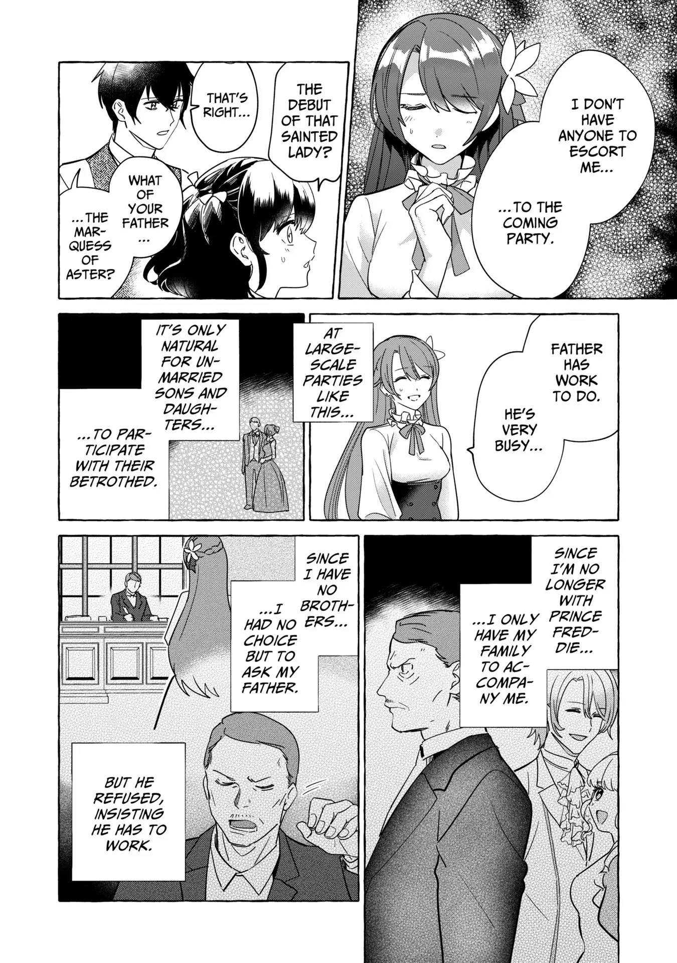 If You Regret It, So Be It I Wish You The Best With The Saint You've Chosen Chapter 6 - page 6