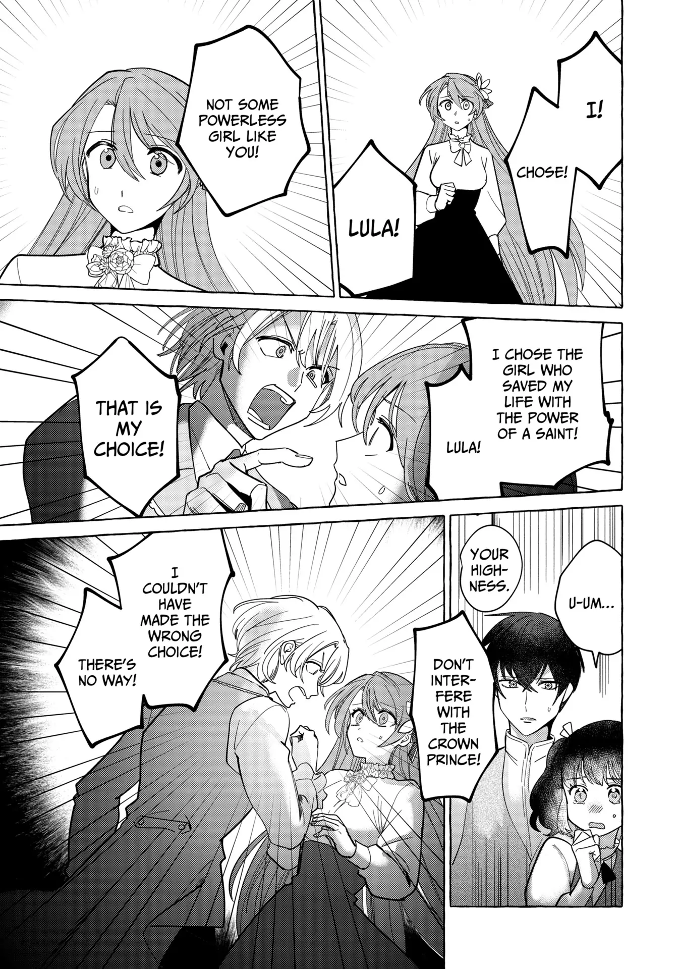 If You Regret It, So Be It I Wish You The Best With The Saint You've Chosen Chapter 13 - page 3