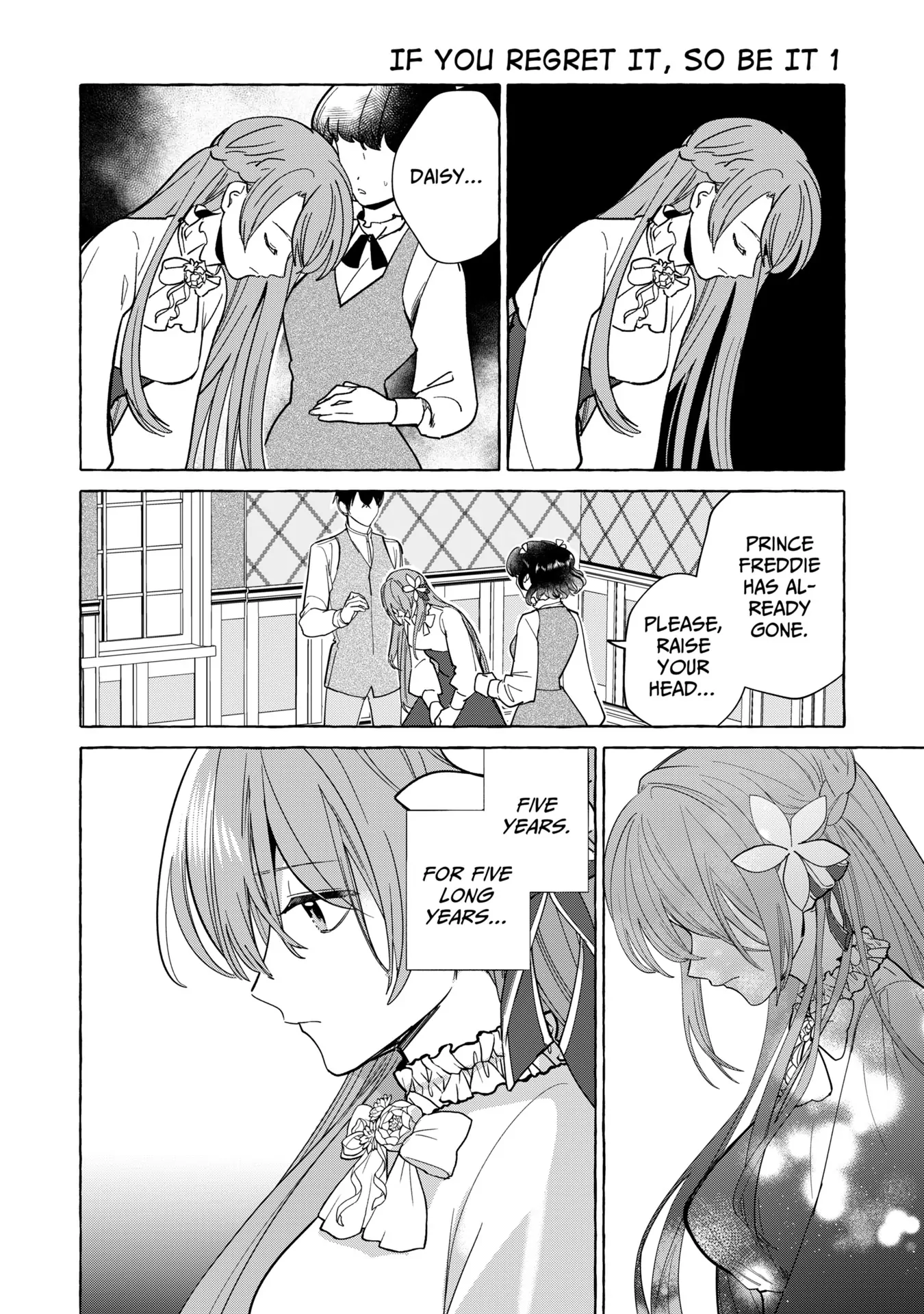 If You Regret It, So Be It I Wish You The Best With The Saint You've Chosen Chapter 13 - page 6