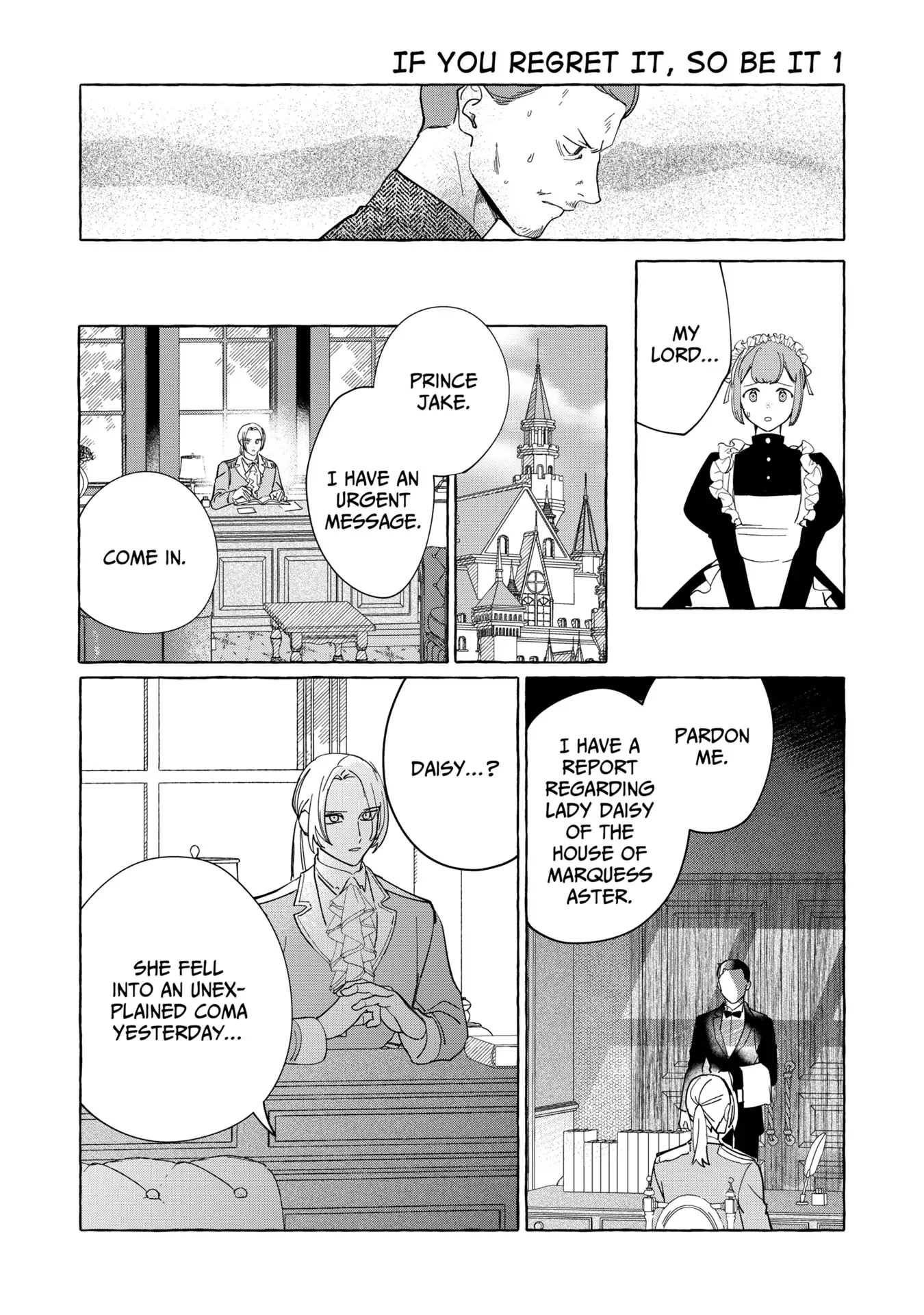 If You Regret It, So Be It I Wish You The Best With The Saint You've Chosen Chapter 18 - page 4