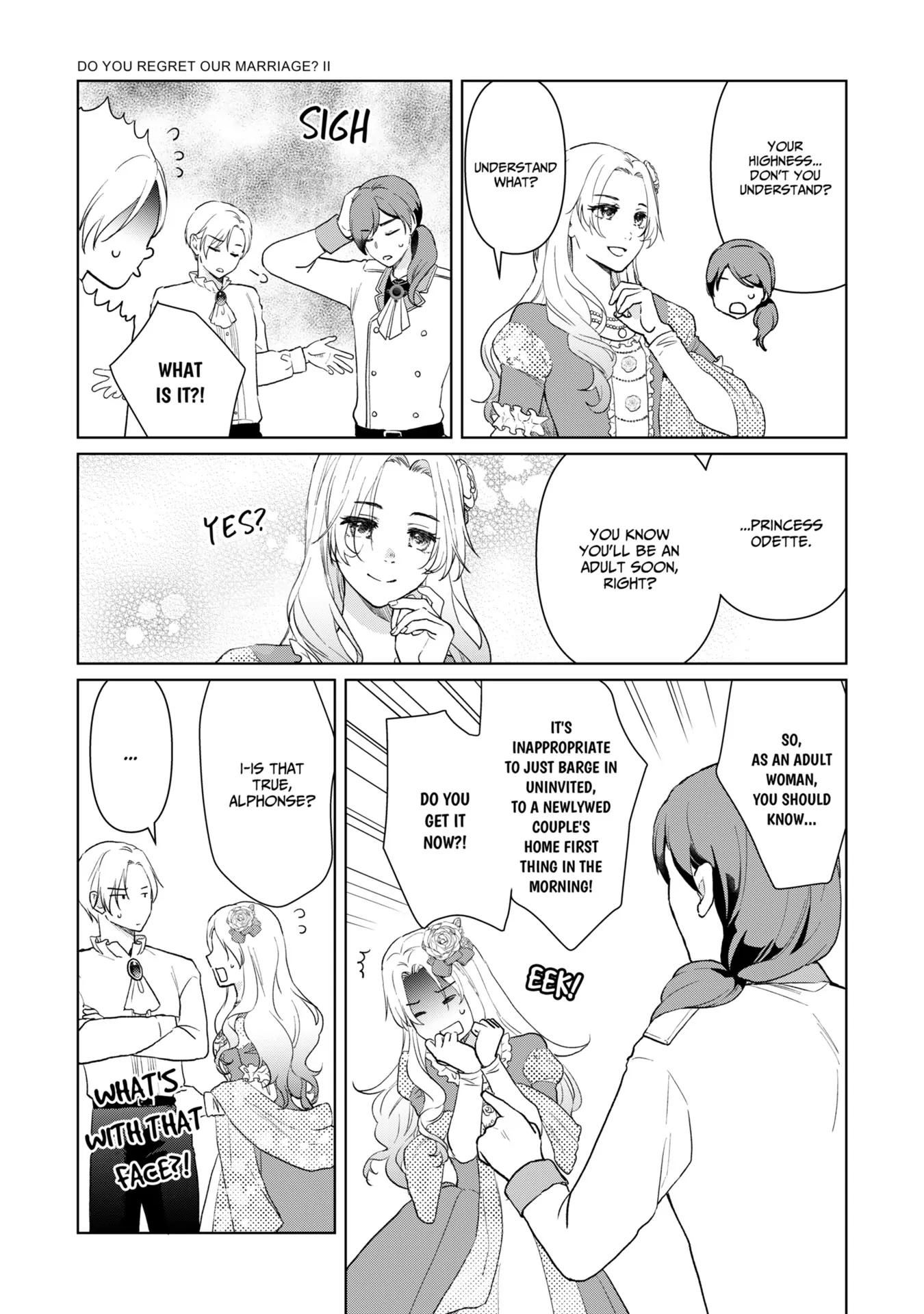 Do You Regret Our Marriage? Chapter 19 - page 6