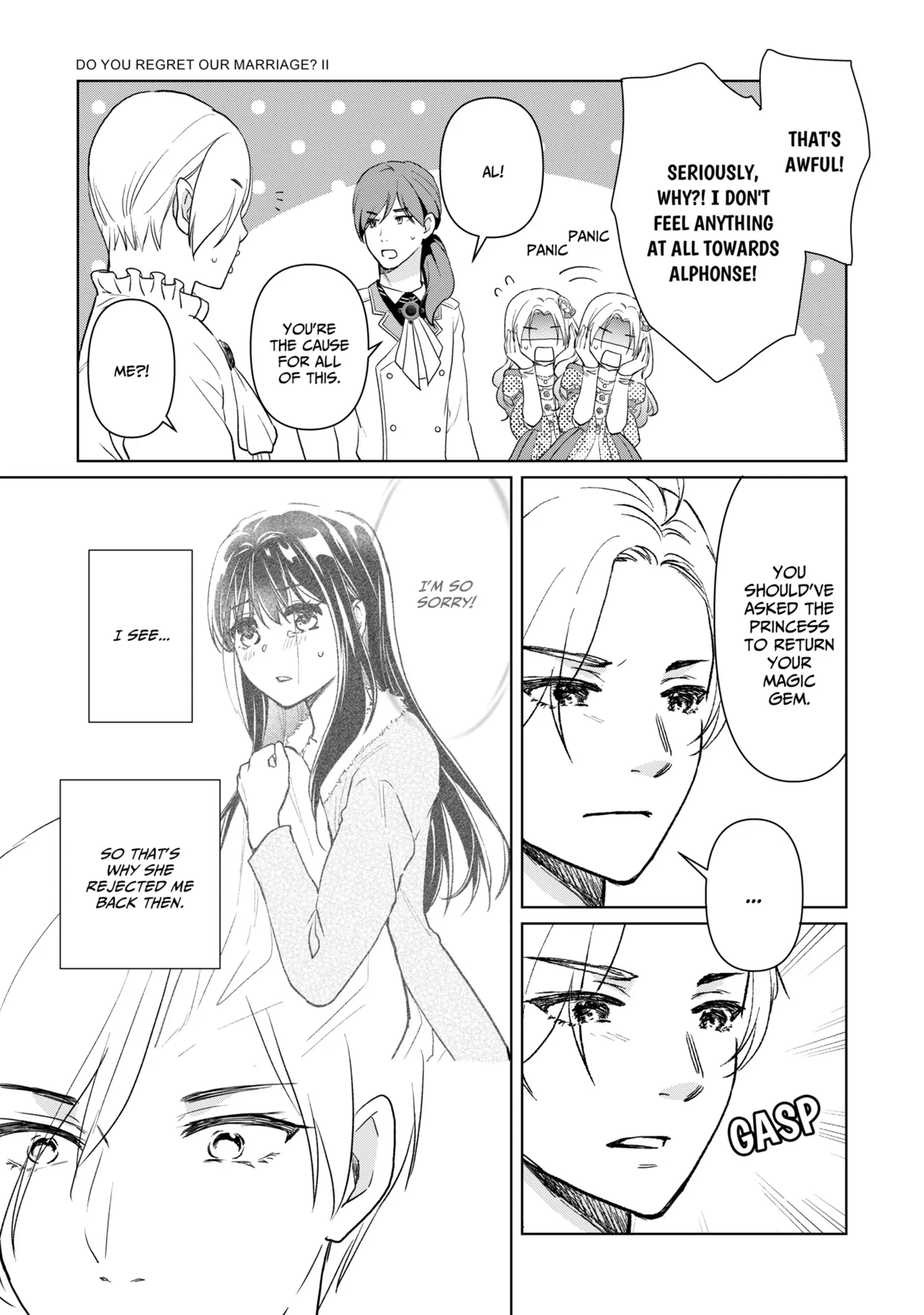 Do You Regret Our Marriage? Chapter 20 - page 10