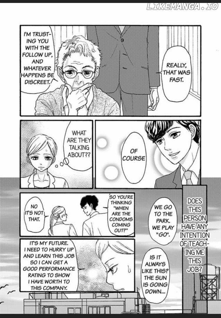 Joushi ga Gomu wo Kuwaetara Futari no Kyori wa 0.01mm Chapter 1 - page 16