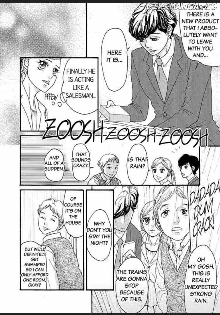 Joushi ga Gomu wo Kuwaetara Futari no Kyori wa 0.01mm Chapter 1 - page 18