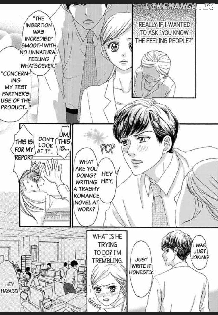 Joushi ga Gomu wo Kuwaetara Futari no Kyori wa 0.01mm Chapter 1 - page 30