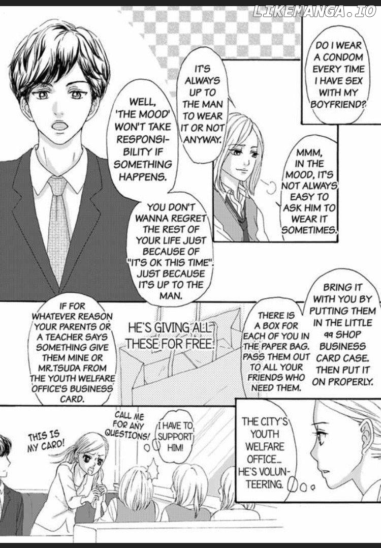 Joushi ga Gomu wo Kuwaetara Futari no Kyori wa 0.01mm Chapter 1 - page 36