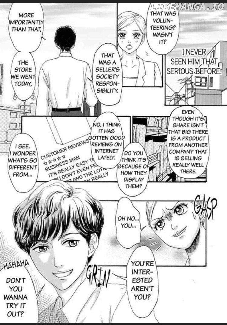 Joushi ga Gomu wo Kuwaetara Futari no Kyori wa 0.01mm Chapter 1 - page 37