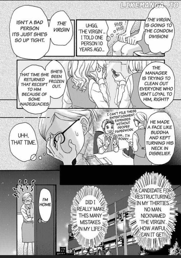 Joushi ga Gomu wo Kuwaetara Futari no Kyori wa 0.01mm Chapter 1 - page 5