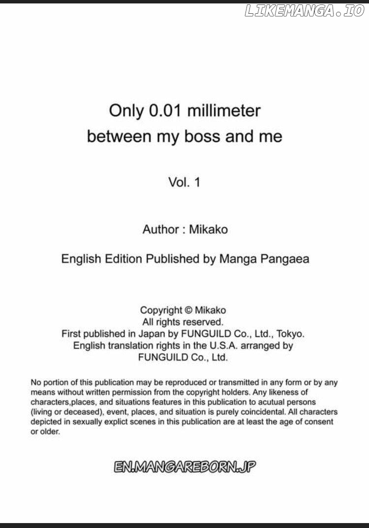 Joushi ga Gomu wo Kuwaetara Futari no Kyori wa 0.01mm Chapter 1 - page 50