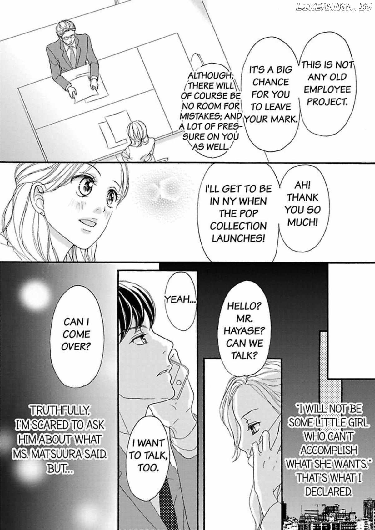 Joushi ga Gomu wo Kuwaetara Futari no Kyori wa 0.01mm Chapter 10 - page 21