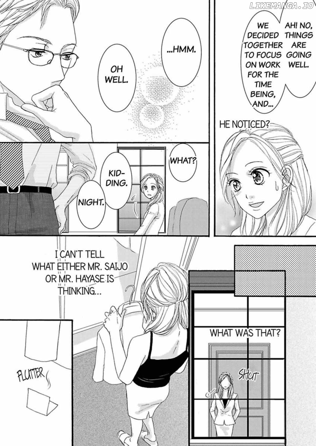 Joushi ga Gomu wo Kuwaetara Futari no Kyori wa 0.01mm Chapter 10 - page 35