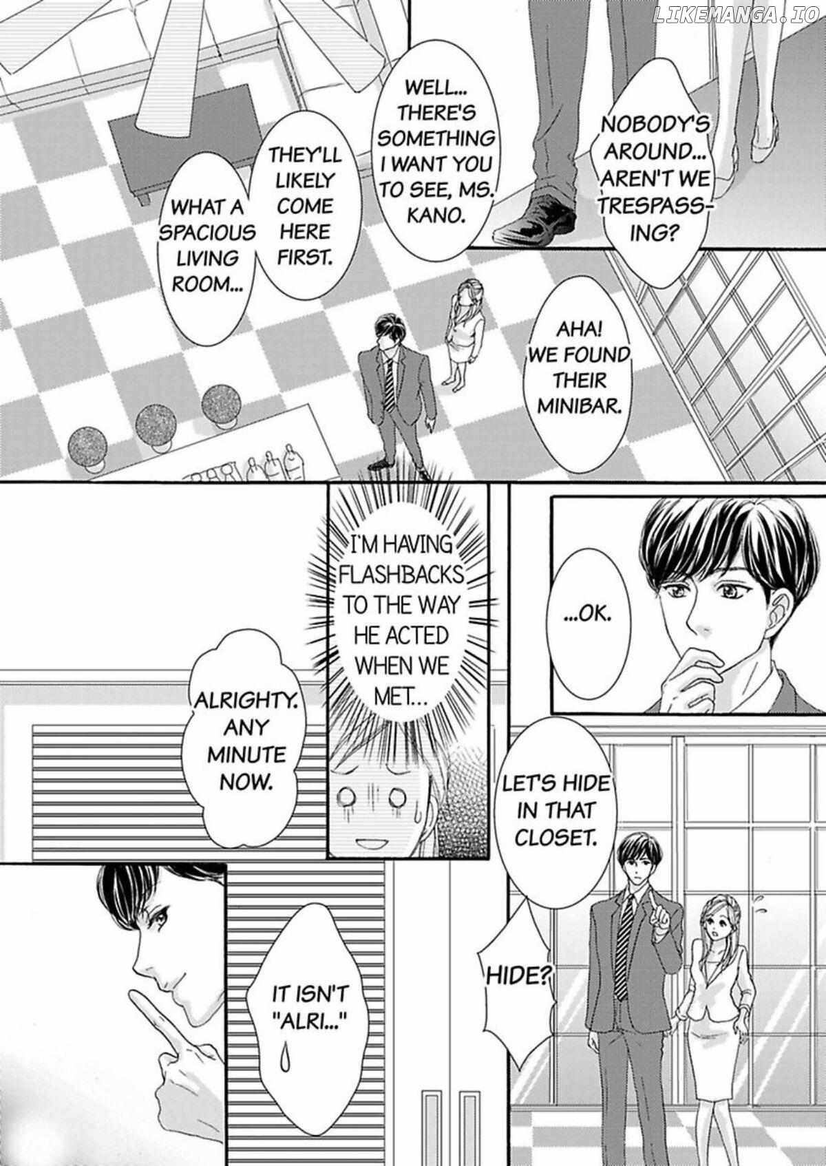 Joushi ga Gomu wo Kuwaetara Futari no Kyori wa 0.01mm Chapter 10 - page 41