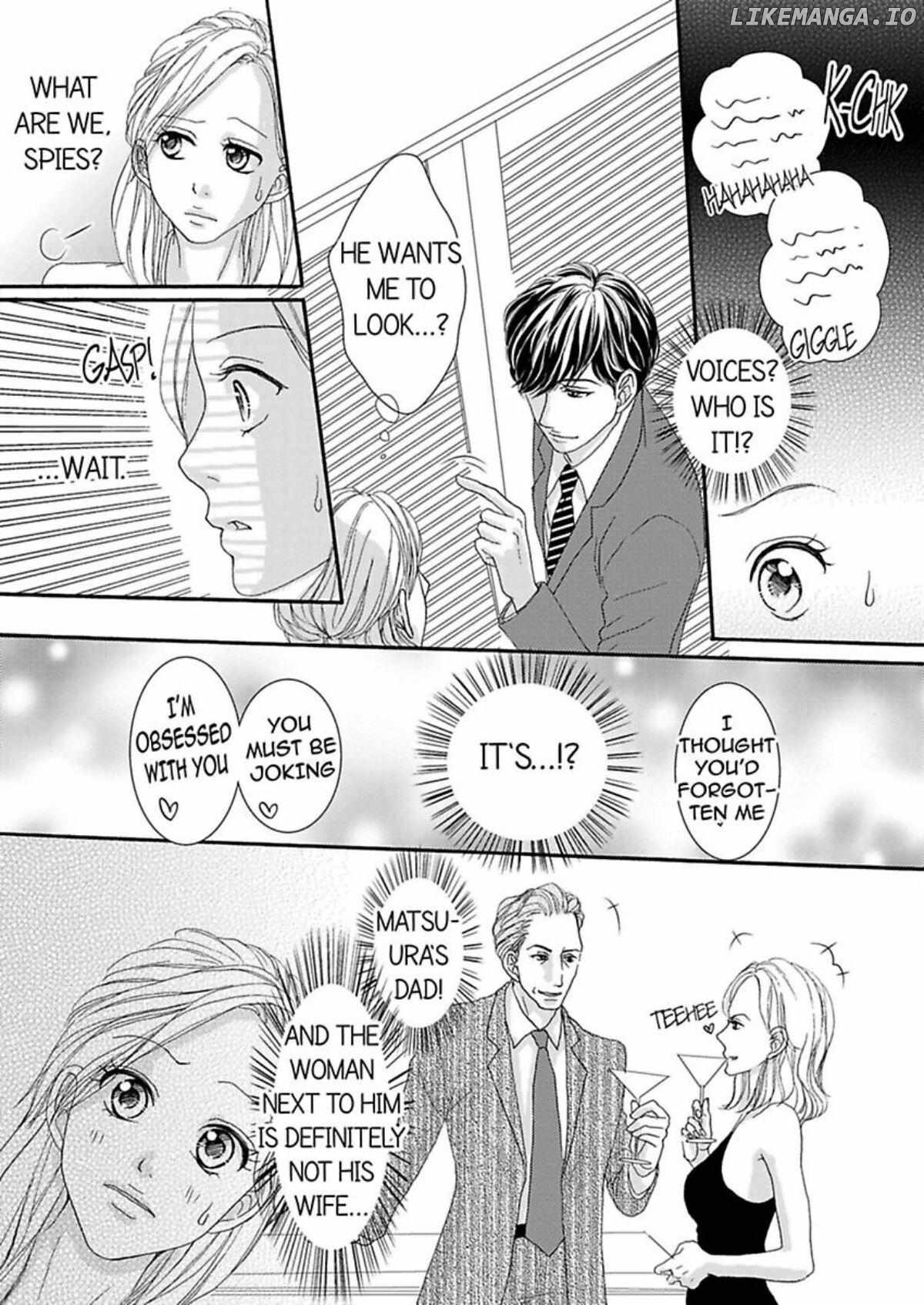 Joushi ga Gomu wo Kuwaetara Futari no Kyori wa 0.01mm Chapter 10 - page 42