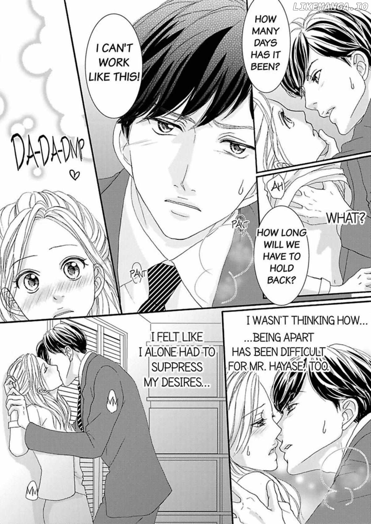 Joushi ga Gomu wo Kuwaetara Futari no Kyori wa 0.01mm Chapter 10 - page 46