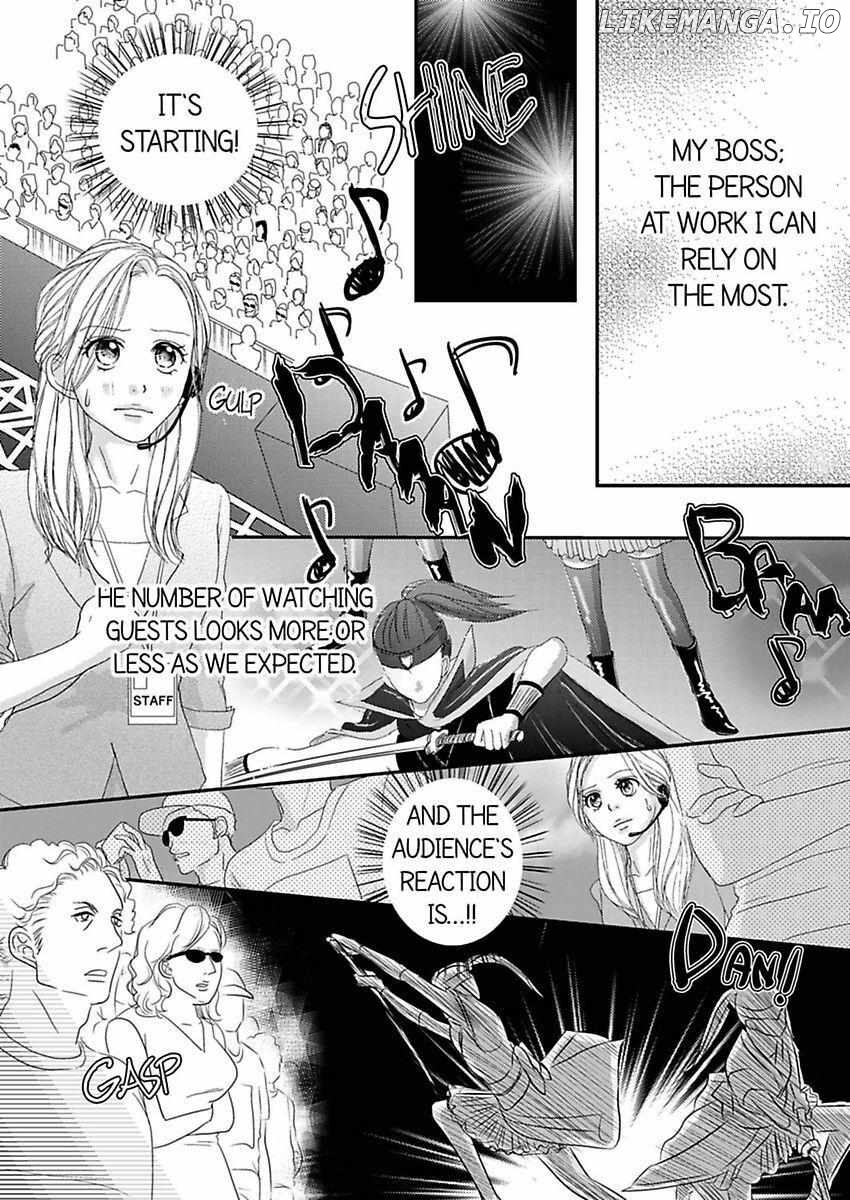 Joushi ga Gomu wo Kuwaetara Futari no Kyori wa 0.01mm Chapter 11 - page 8