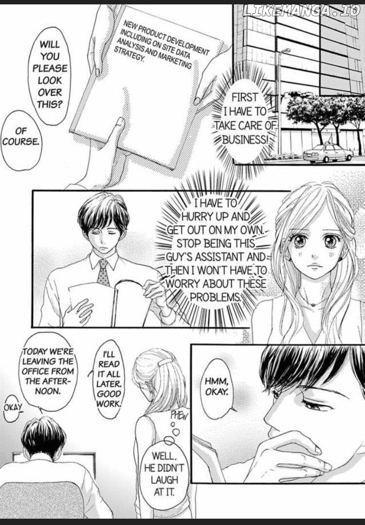 Joushi ga Gomu wo Kuwaetara Futari no Kyori wa 0.01mm Chapter 2 - page 15