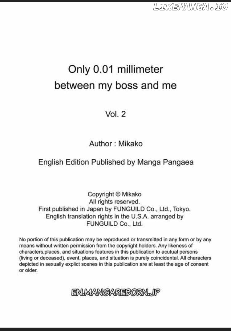 Joushi ga Gomu wo Kuwaetara Futari no Kyori wa 0.01mm Chapter 2 - page 50