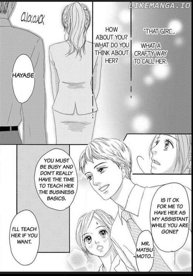 Joushi ga Gomu wo Kuwaetara Futari no Kyori wa 0.01mm Chapter 3 - page 10
