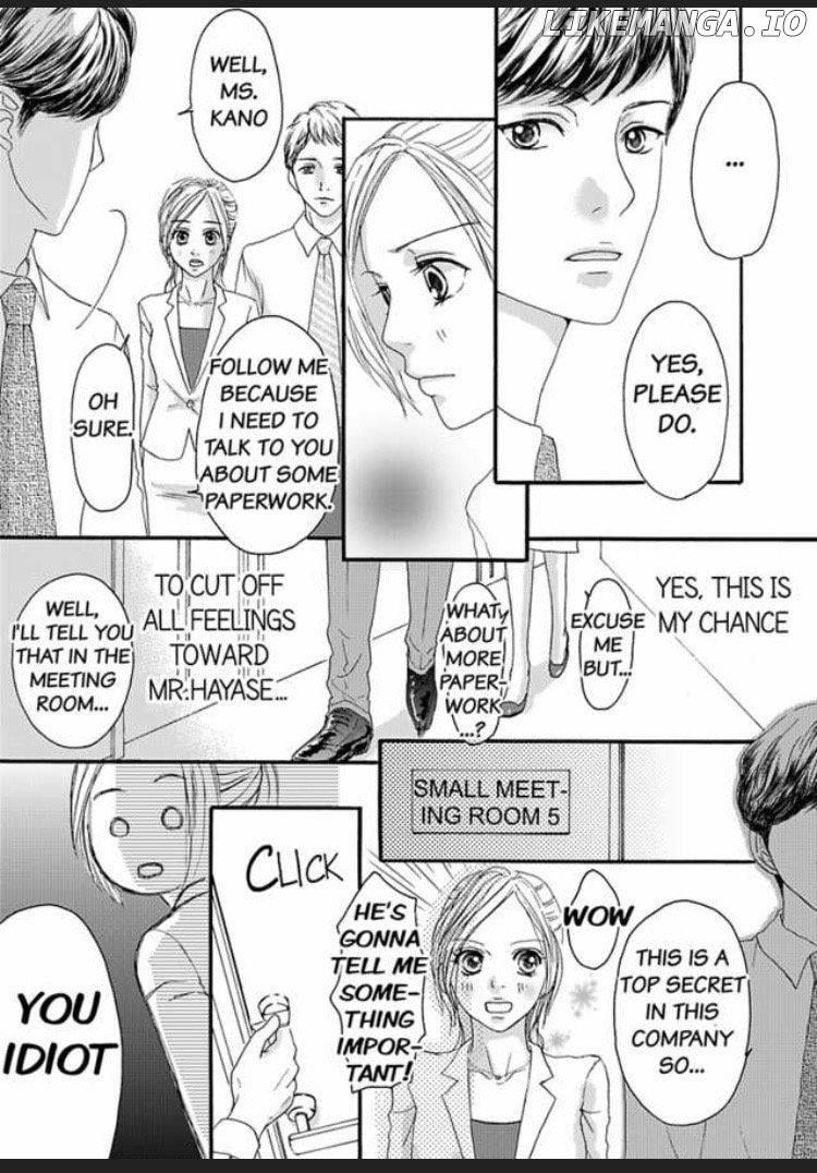 Joushi ga Gomu wo Kuwaetara Futari no Kyori wa 0.01mm Chapter 3 - page 11