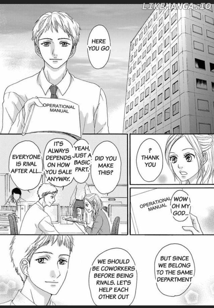 Joushi ga Gomu wo Kuwaetara Futari no Kyori wa 0.01mm Chapter 3 - page 21