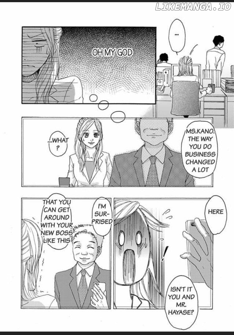 Joushi ga Gomu wo Kuwaetara Futari no Kyori wa 0.01mm Chapter 3 - page 31