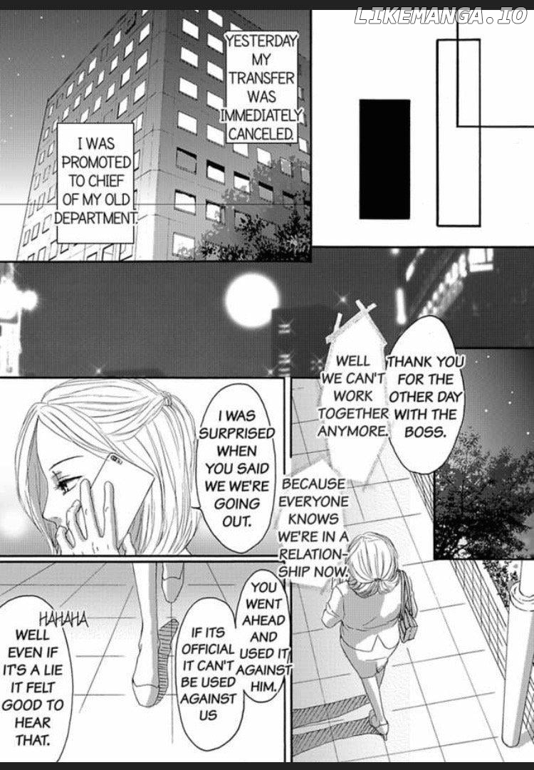 Joushi ga Gomu wo Kuwaetara Futari no Kyori wa 0.01mm Chapter 3 - page 39