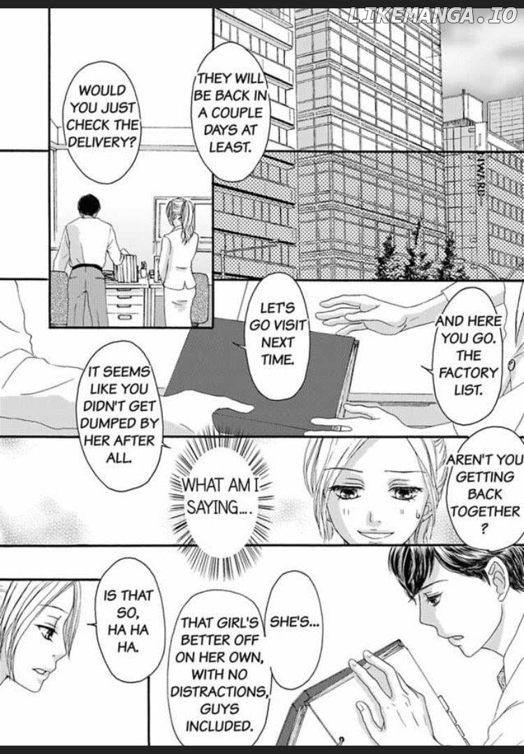 Joushi ga Gomu wo Kuwaetara Futari no Kyori wa 0.01mm Chapter 3 - page 9