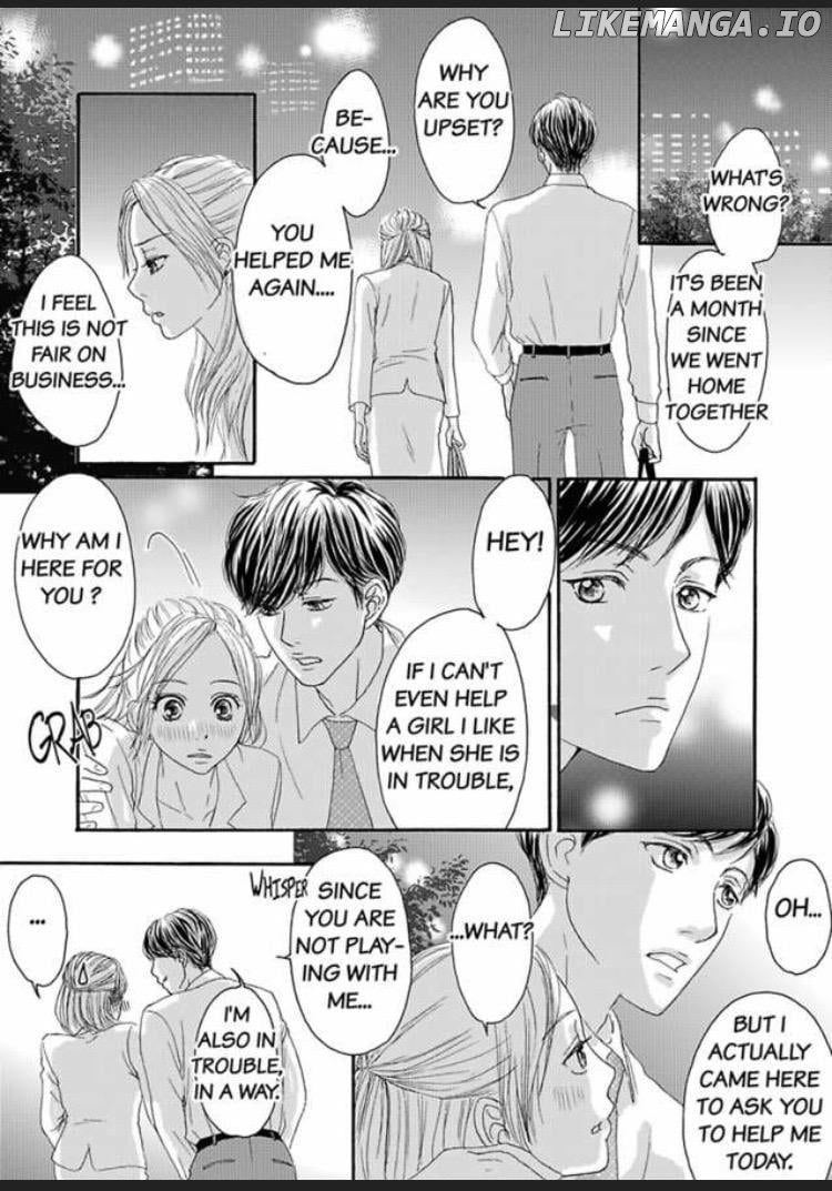Joushi ga Gomu wo Kuwaetara Futari no Kyori wa 0.01mm Chapter 4 - page 17