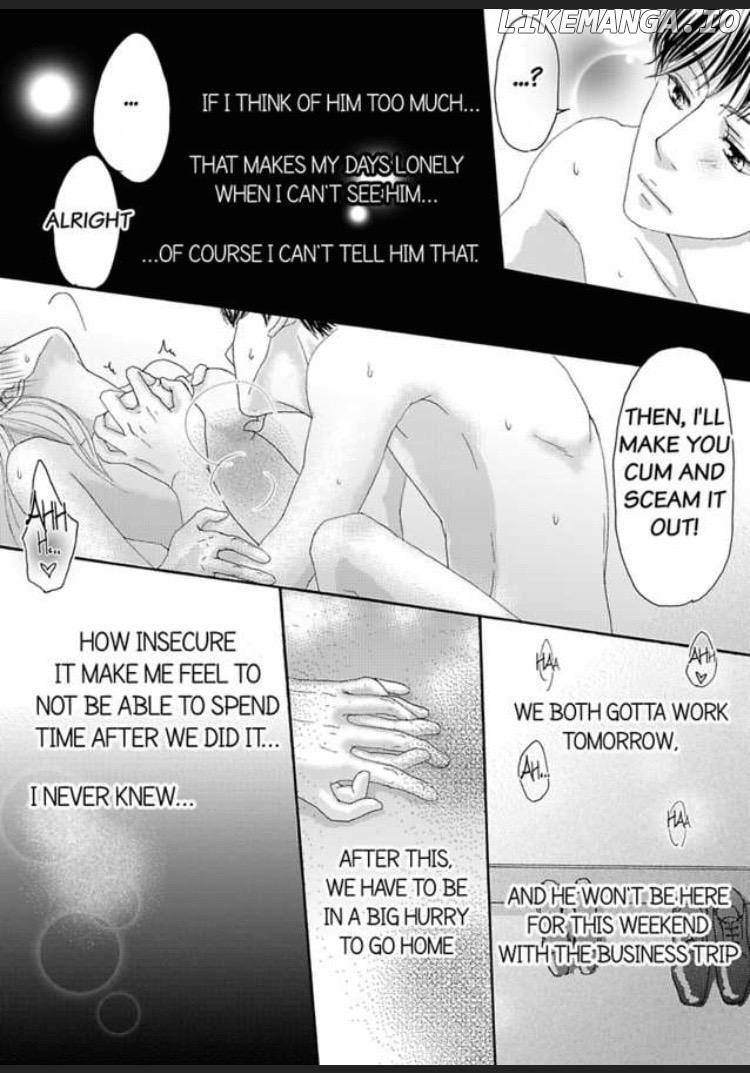 Joushi ga Gomu wo Kuwaetara Futari no Kyori wa 0.01mm Chapter 4 - page 25
