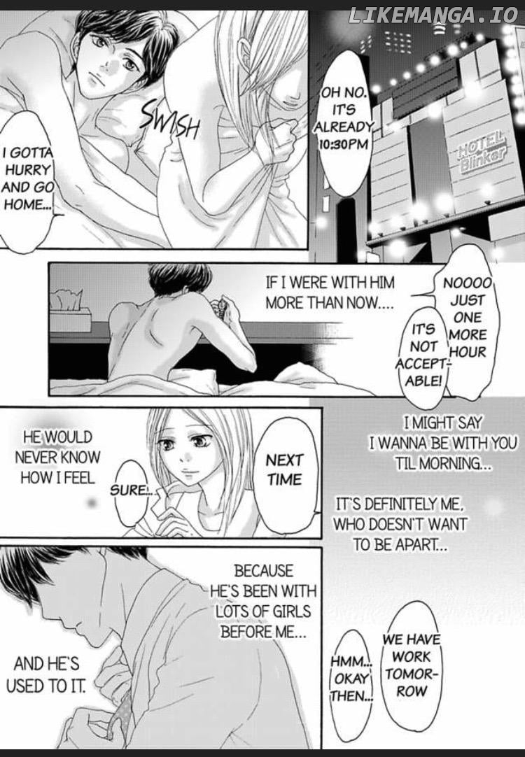 Joushi ga Gomu wo Kuwaetara Futari no Kyori wa 0.01mm Chapter 4 - page 26