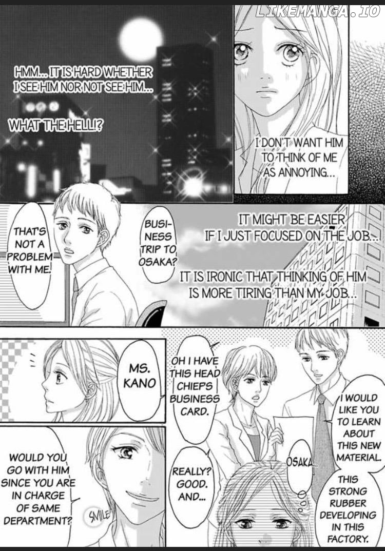 Joushi ga Gomu wo Kuwaetara Futari no Kyori wa 0.01mm Chapter 4 - page 27