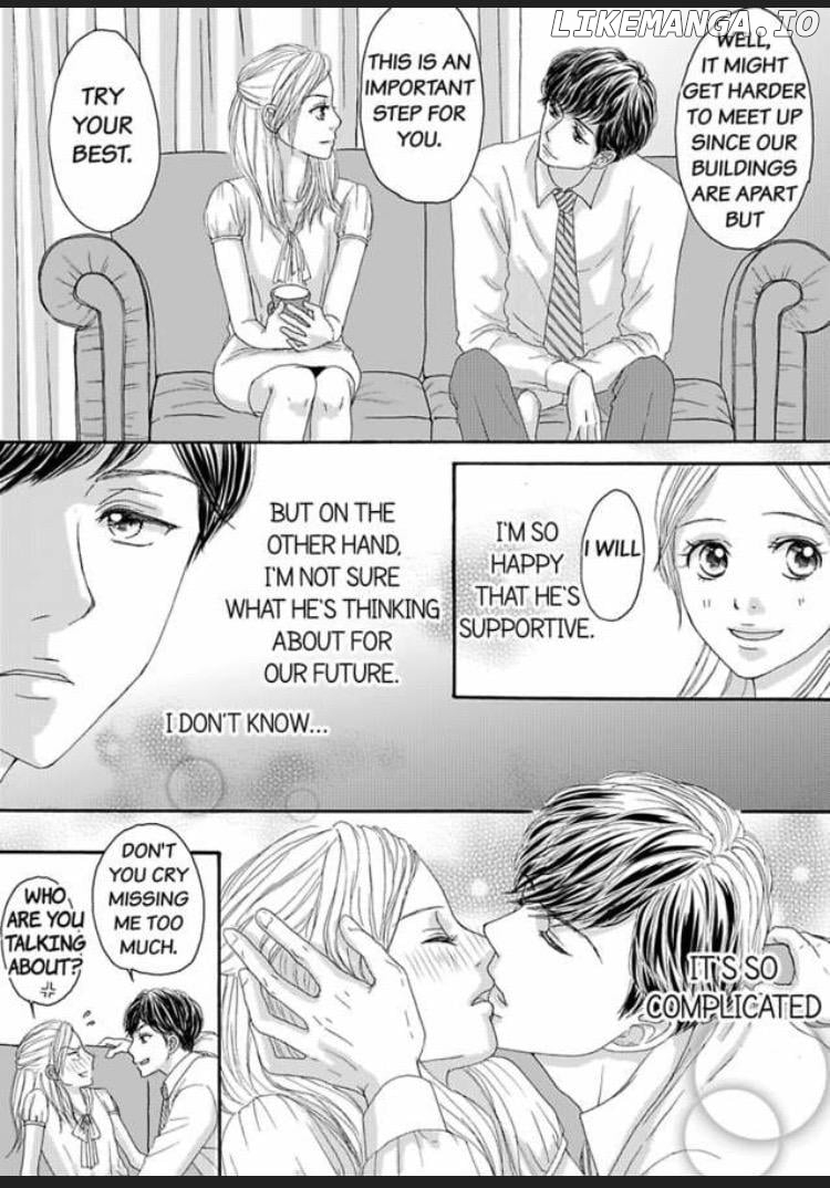 Joushi ga Gomu wo Kuwaetara Futari no Kyori wa 0.01mm Chapter 4 - page 3