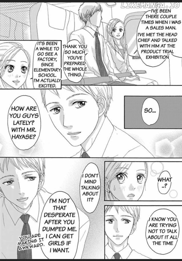 Joushi ga Gomu wo Kuwaetara Futari no Kyori wa 0.01mm Chapter 4 - page 30