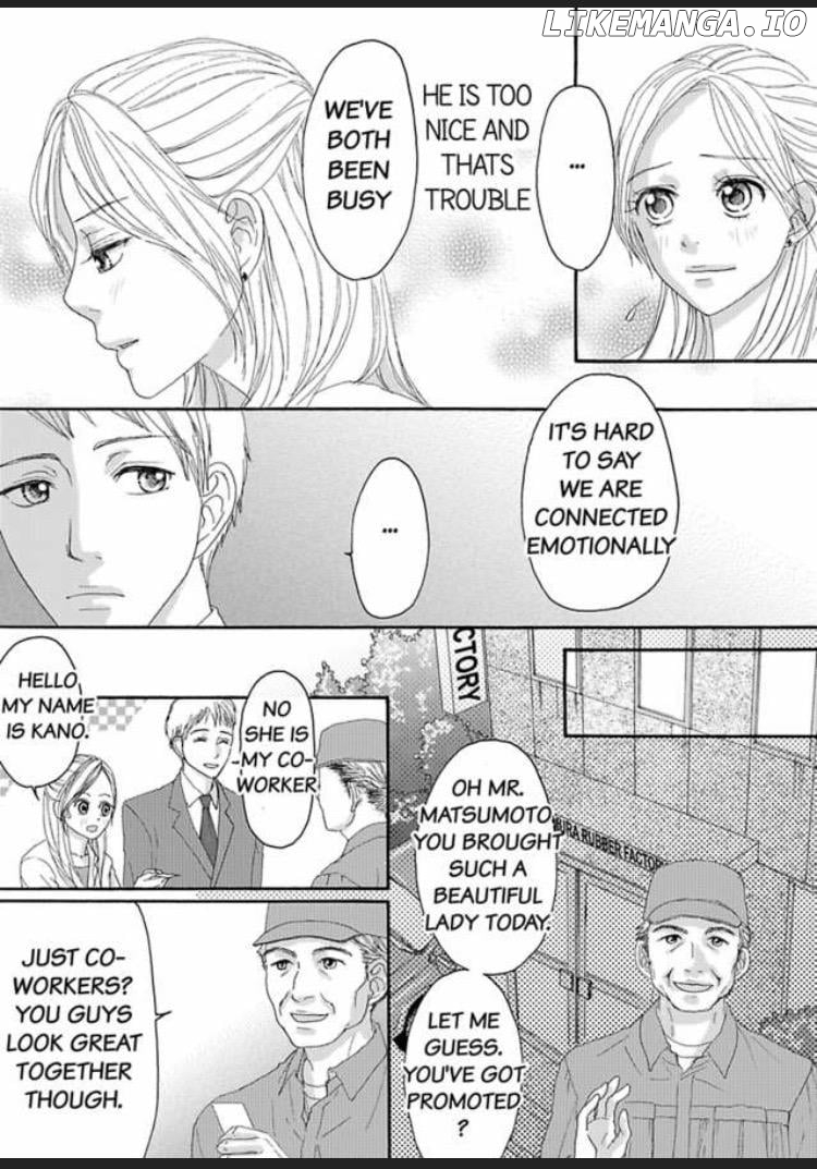 Joushi ga Gomu wo Kuwaetara Futari no Kyori wa 0.01mm Chapter 4 - page 31