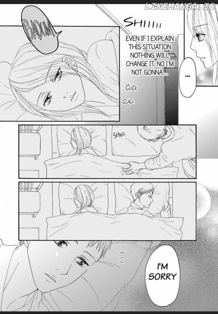 Joushi ga Gomu wo Kuwaetara Futari no Kyori wa 0.01mm Chapter 4 - page 38