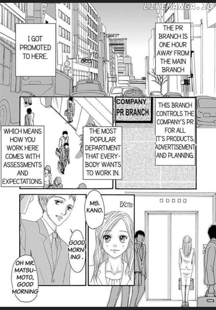 Joushi ga Gomu wo Kuwaetara Futari no Kyori wa 0.01mm Chapter 4 - page 4