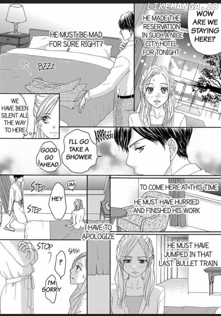 Joushi ga Gomu wo Kuwaetara Futari no Kyori wa 0.01mm Chapter 4 - page 42