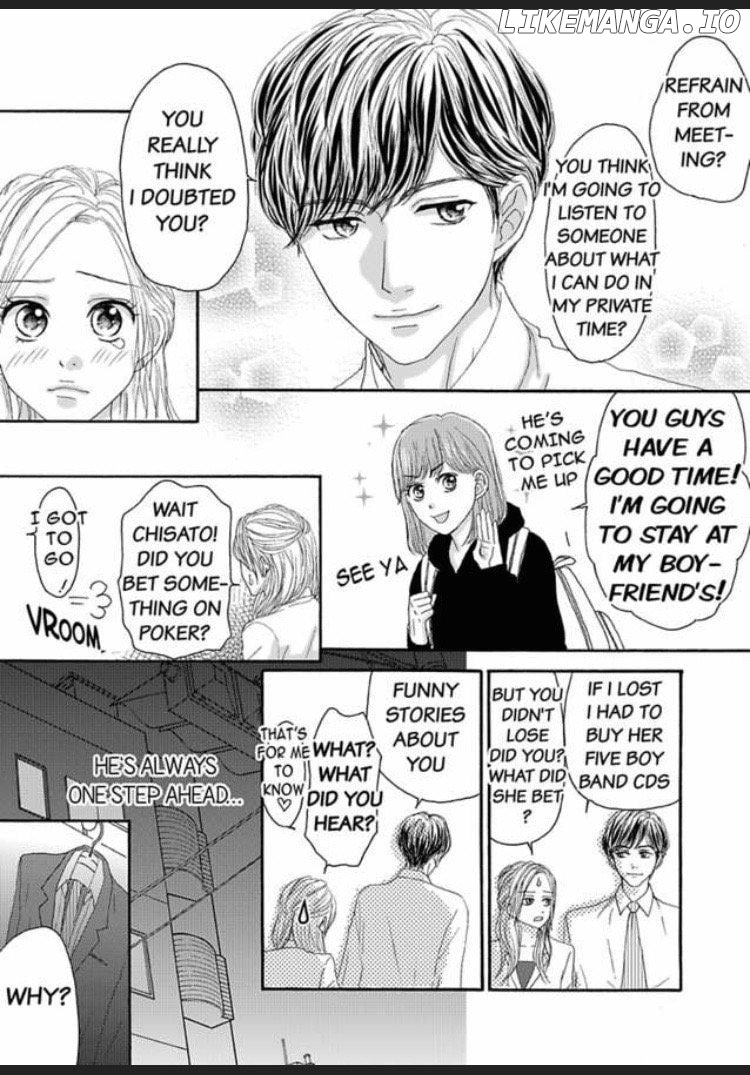 Joushi ga Gomu wo Kuwaetara Futari no Kyori wa 0.01mm Chapter 5 - page 39