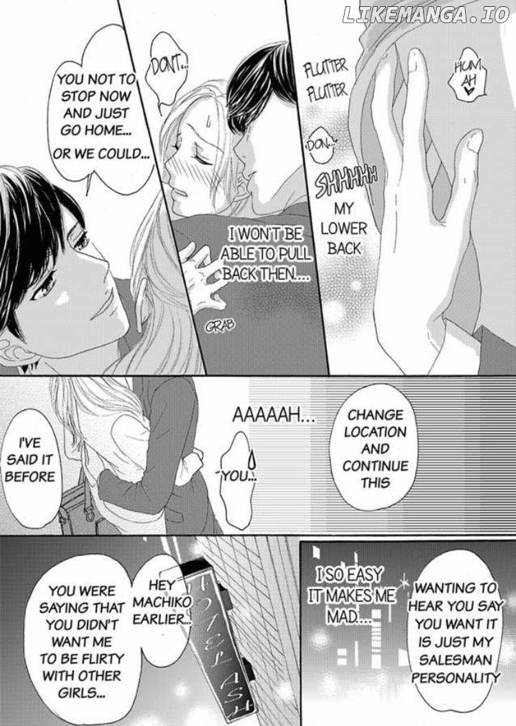 Joushi ga Gomu wo Kuwaetara Futari no Kyori wa 0.01mm Chapter 6 - page 17