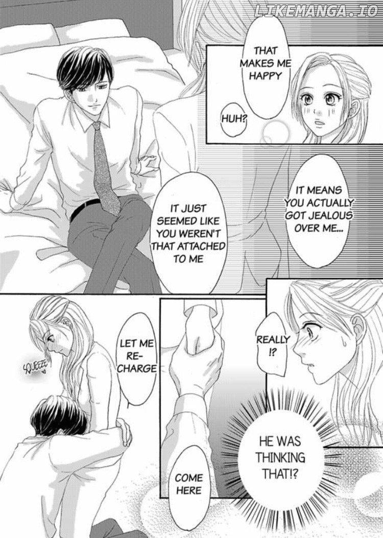 Joushi ga Gomu wo Kuwaetara Futari no Kyori wa 0.01mm Chapter 6 - page 18