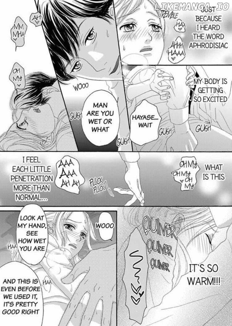 Joushi ga Gomu wo Kuwaetara Futari no Kyori wa 0.01mm Chapter 6 - page 20