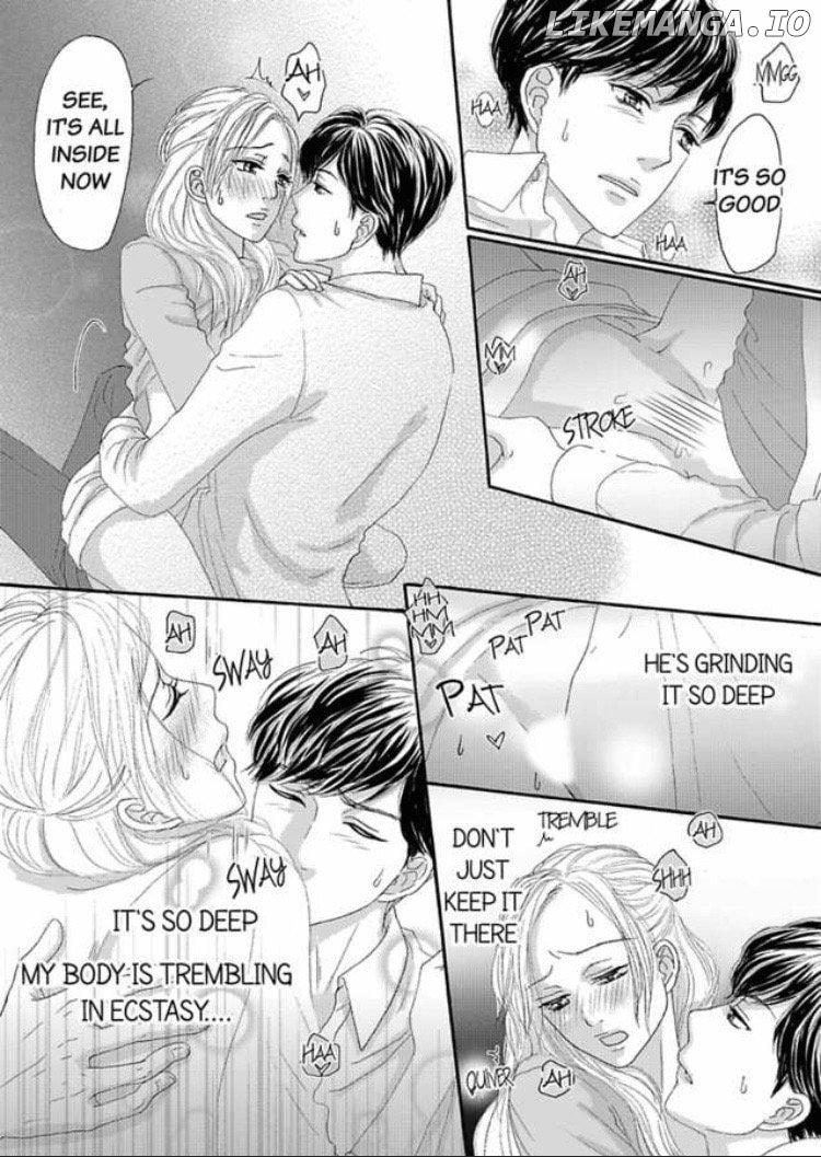 Joushi ga Gomu wo Kuwaetara Futari no Kyori wa 0.01mm Chapter 6 - page 22